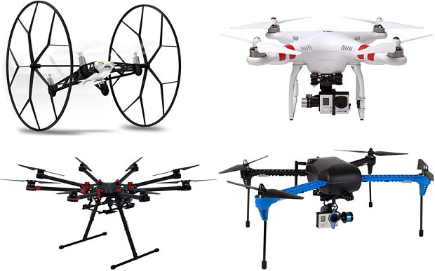 types of drone